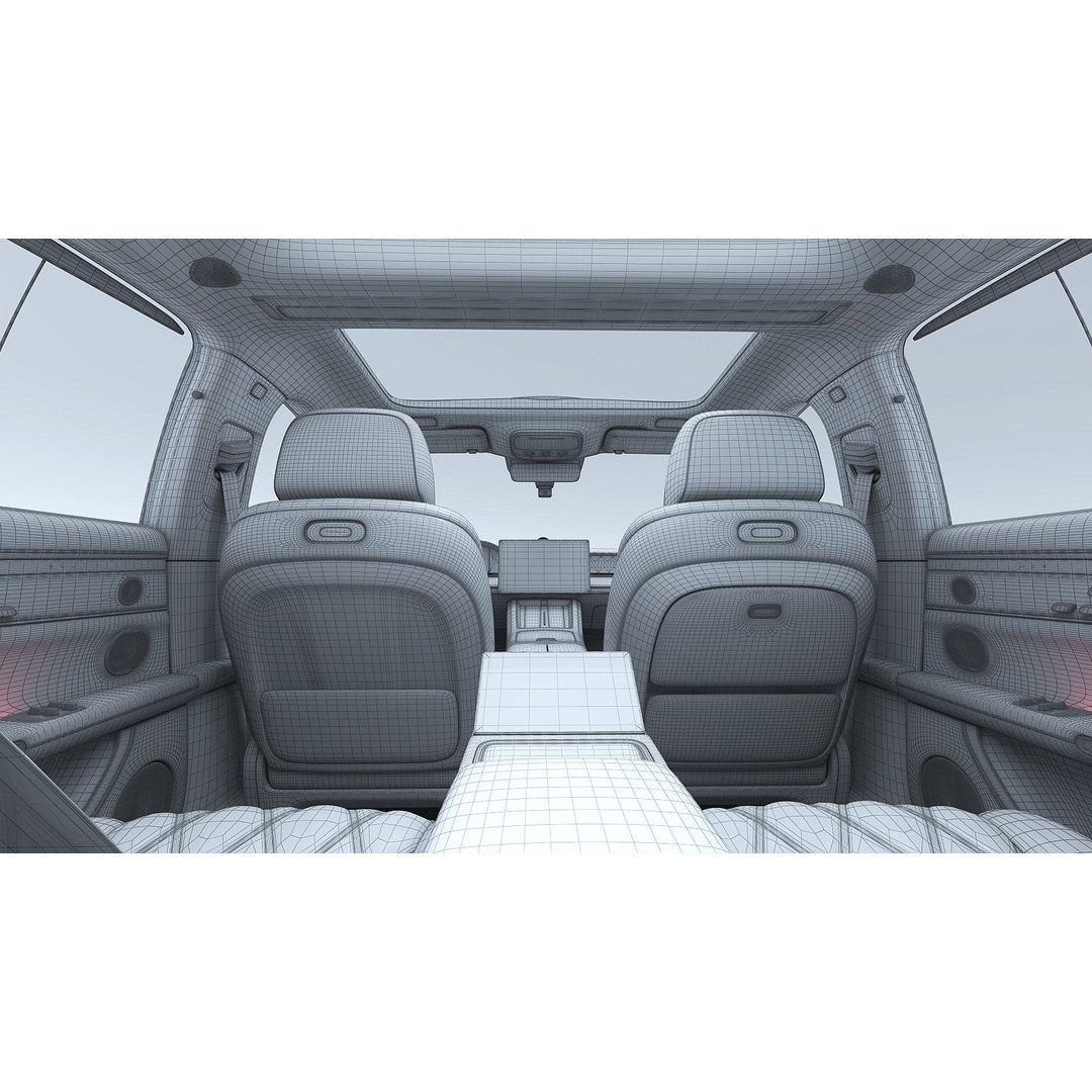 2024 Huawei HIMA STELATO S9 3D Model – Rigged Sedan with Interior, FBX - View 36