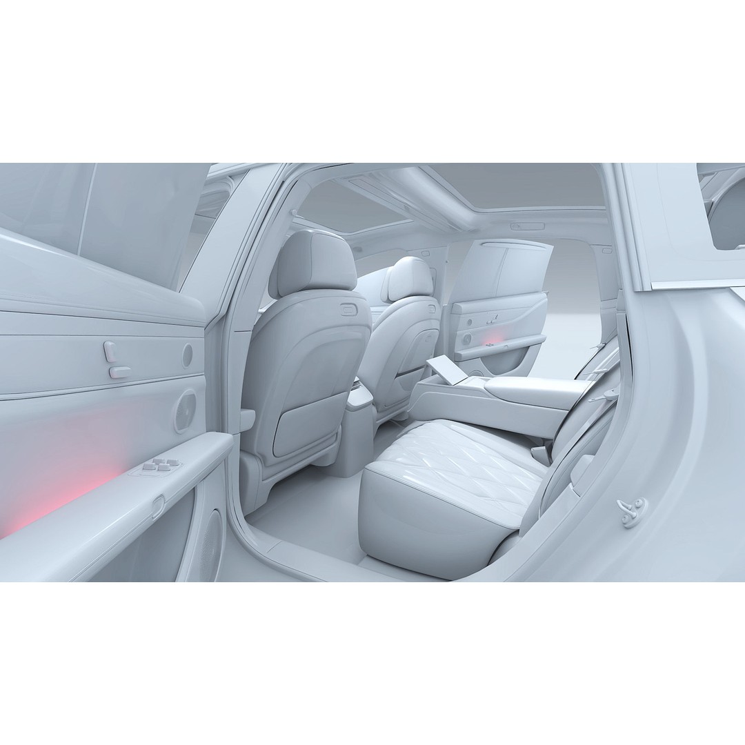 2024 Huawei HIMA STELATO S9 3D Model – Rigged Sedan with Interior, FBX - View 37