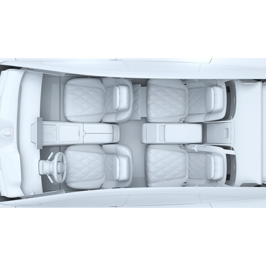 2024 Huawei HIMA STELATO S9 3D Model – Rigged Sedan with Interior, FBX - View 40