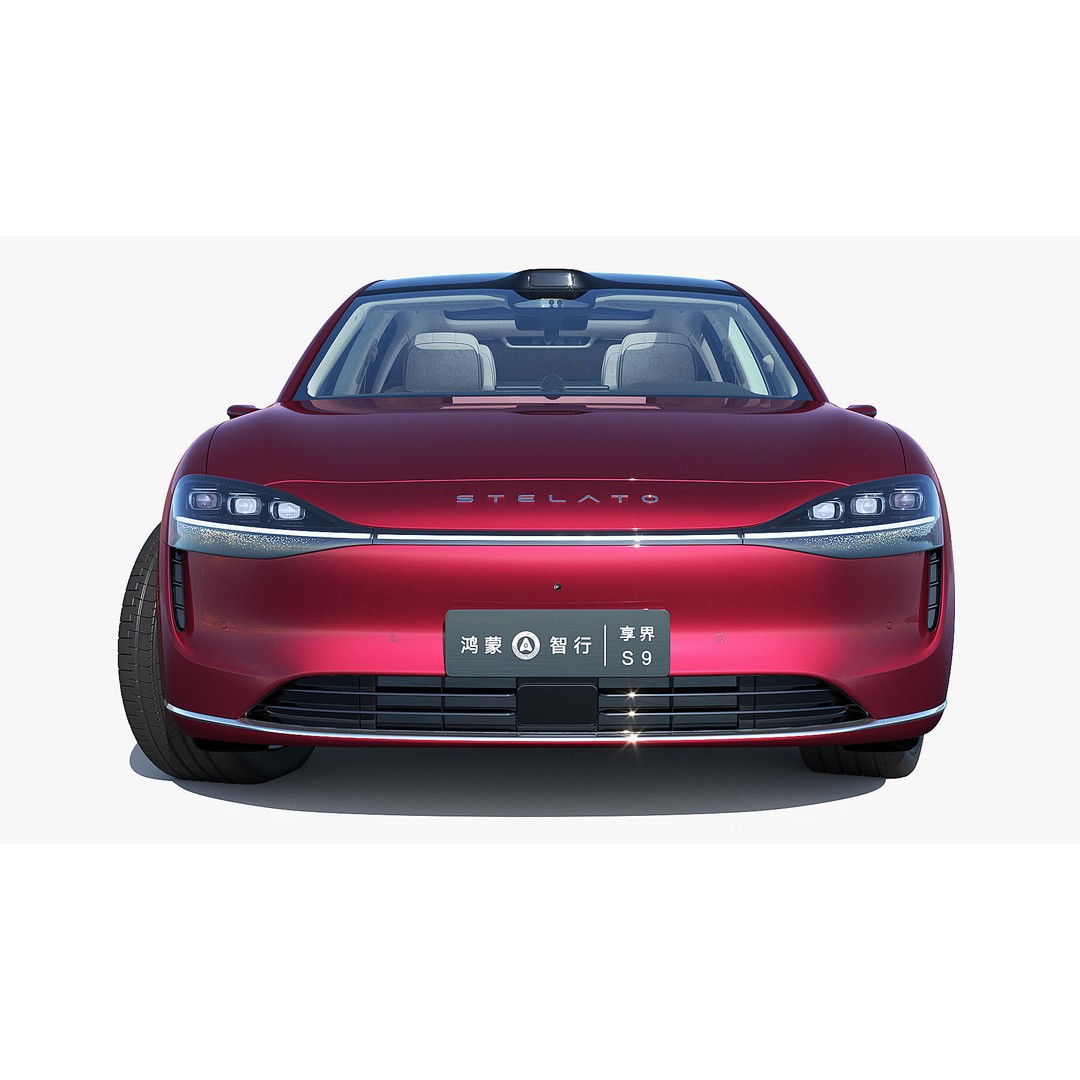 2024 Huawei HIMA STELATO S9 3D Model – Rigged Sedan with Interior, FBX - View 7
