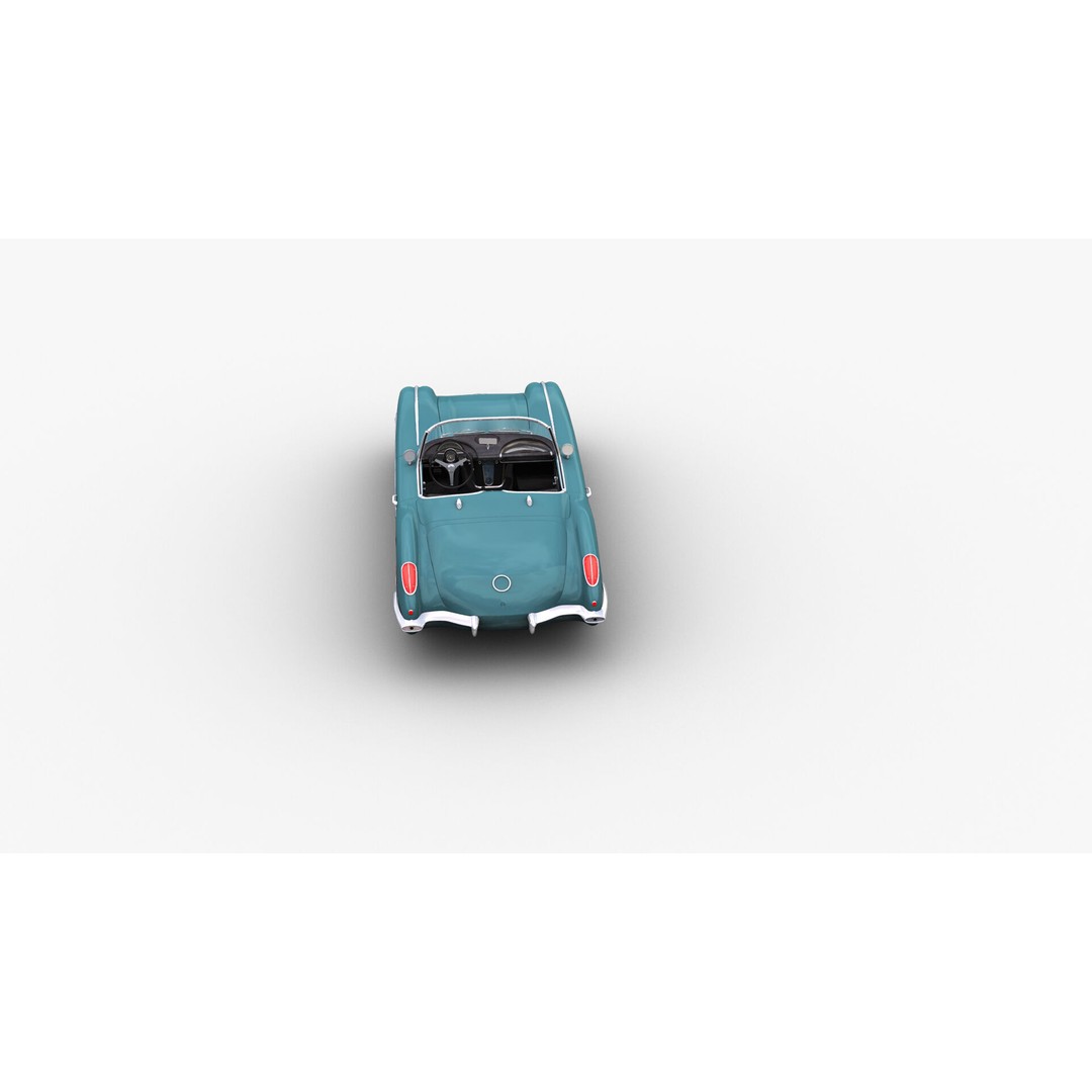 Car 3D Model – Low Poly Vehicle with Interior, Game Ready - View 20