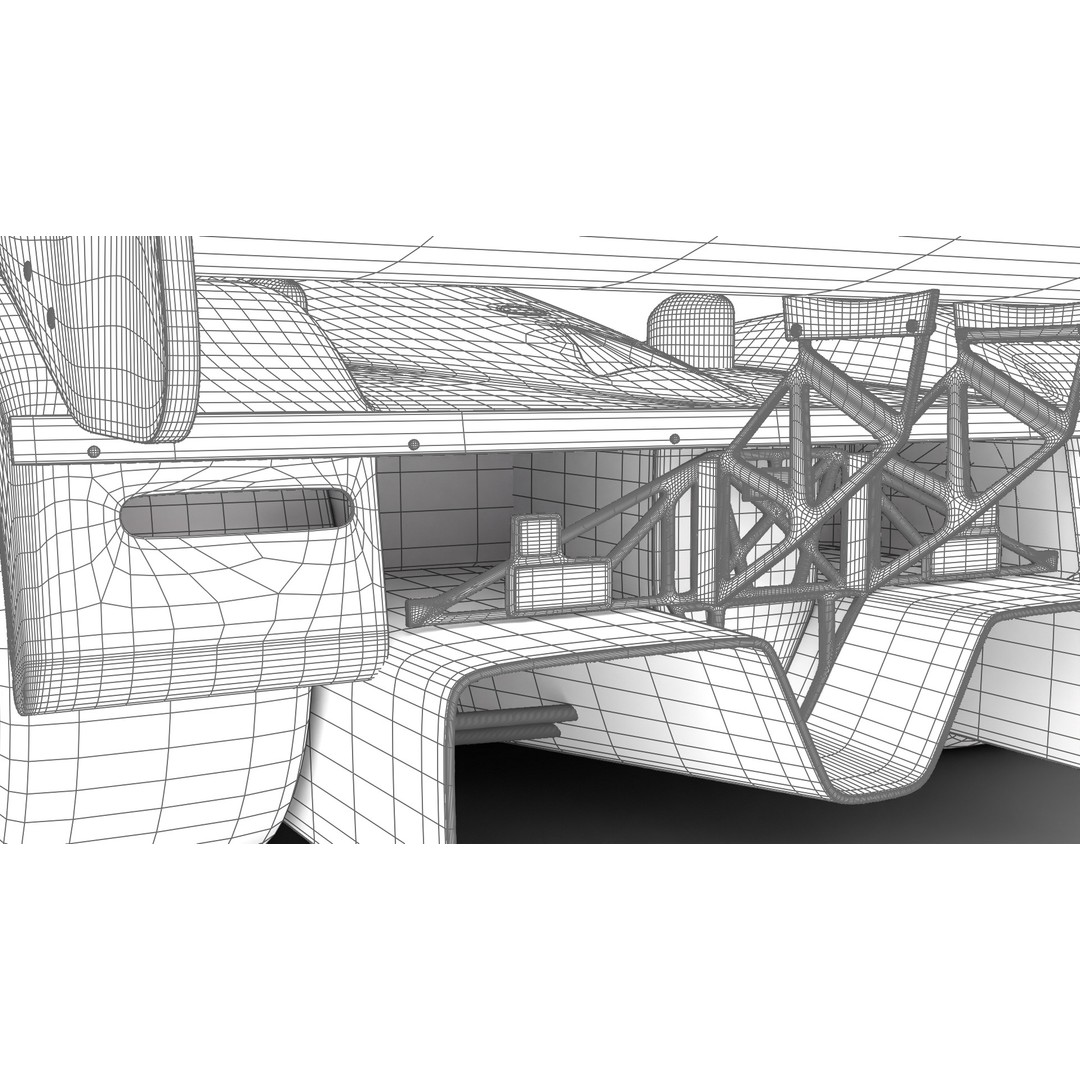 Mazda 787B 3D Model – High Poly Racing Car, Rigged, PBR Textures