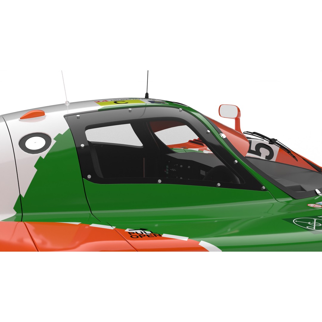 Mazda 787B 3D Model – High Poly Racing Car, Rigged, PBR Textures - View 11