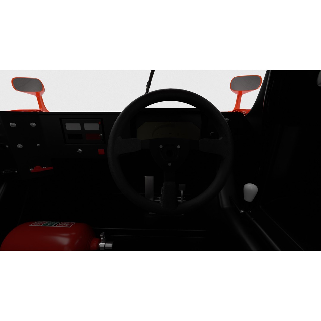 Mazda 787B 3D Model – High Poly Racing Car, Rigged, PBR Textures - View 16