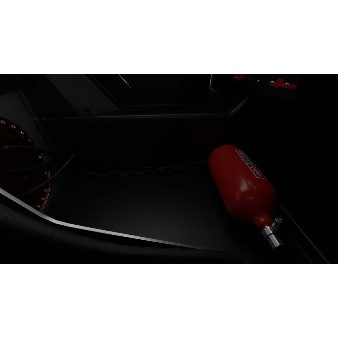 Mazda 787B 3D Model – High Poly Racing Car, Rigged, PBR Textures - View 18