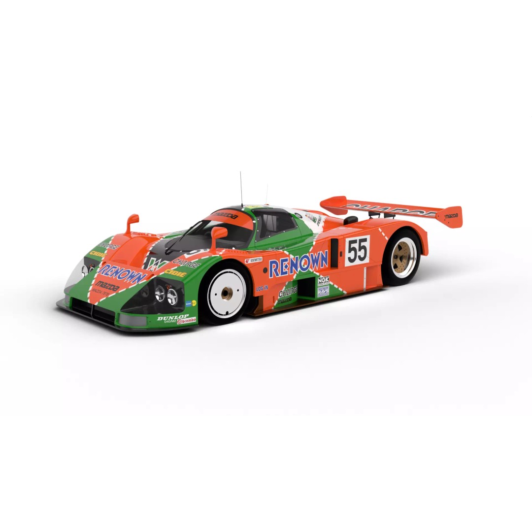 Mazda 787B 3D Model – High Poly Racing Car, Rigged, PBR Textures - View 2