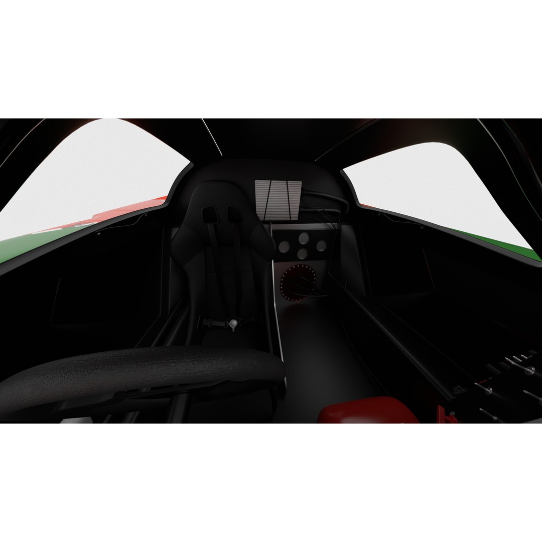 Mazda 787B 3D Model – High Poly Racing Car, Rigged, PBR Textures - View 22