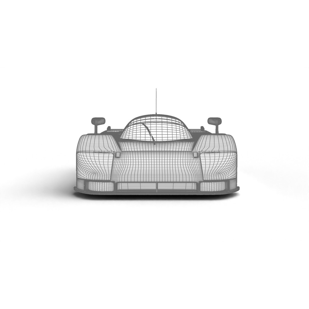 Mazda 787B 3D Model – High Poly Racing Car, Rigged, PBR Textures - View 28