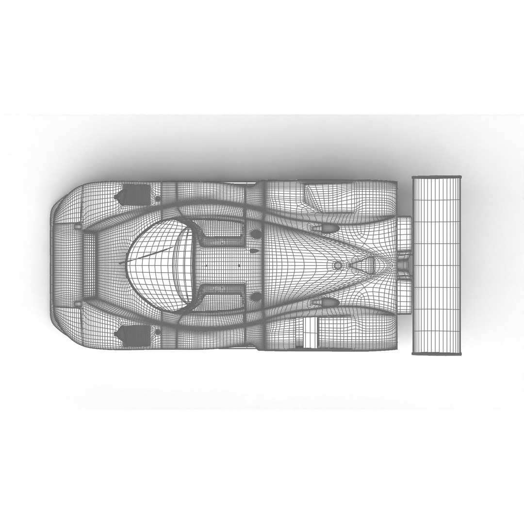 Mazda 787B 3D Model – High Poly Racing Car, Rigged, PBR Textures - View 37