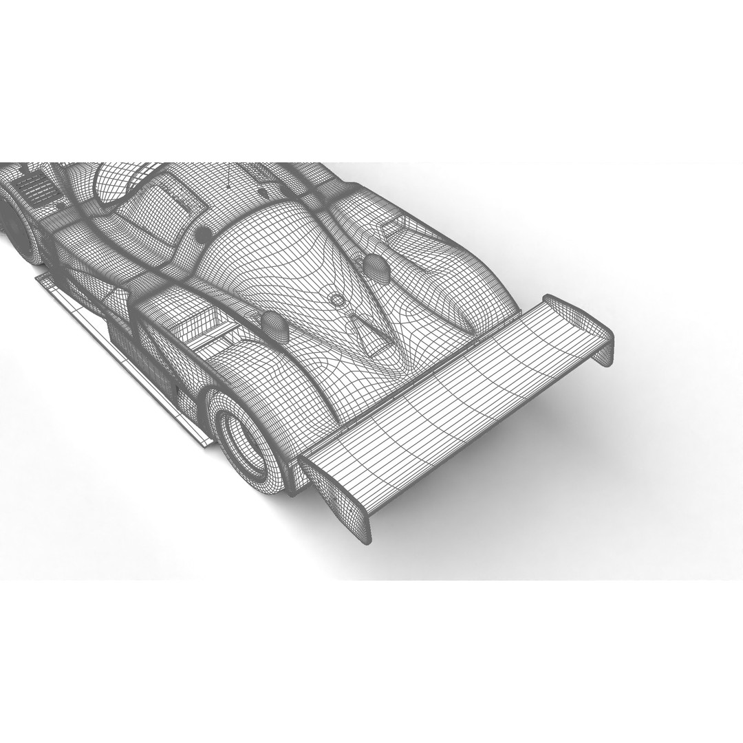 Mazda 787B 3D Model – High Poly Racing Car, Rigged, PBR Textures - View 40