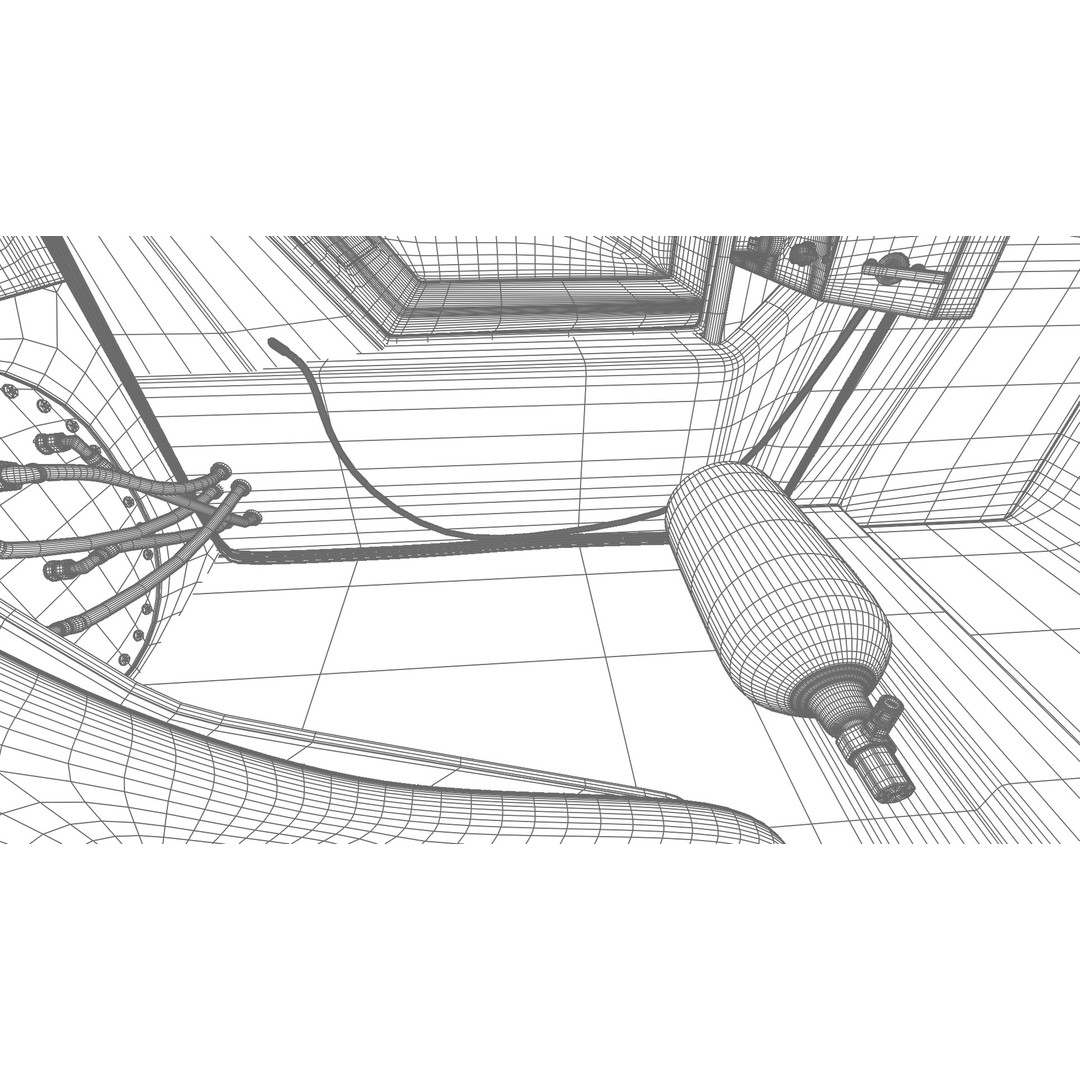 Mazda 787B 3D Model – High Poly Racing Car, Rigged, PBR Textures - View 41