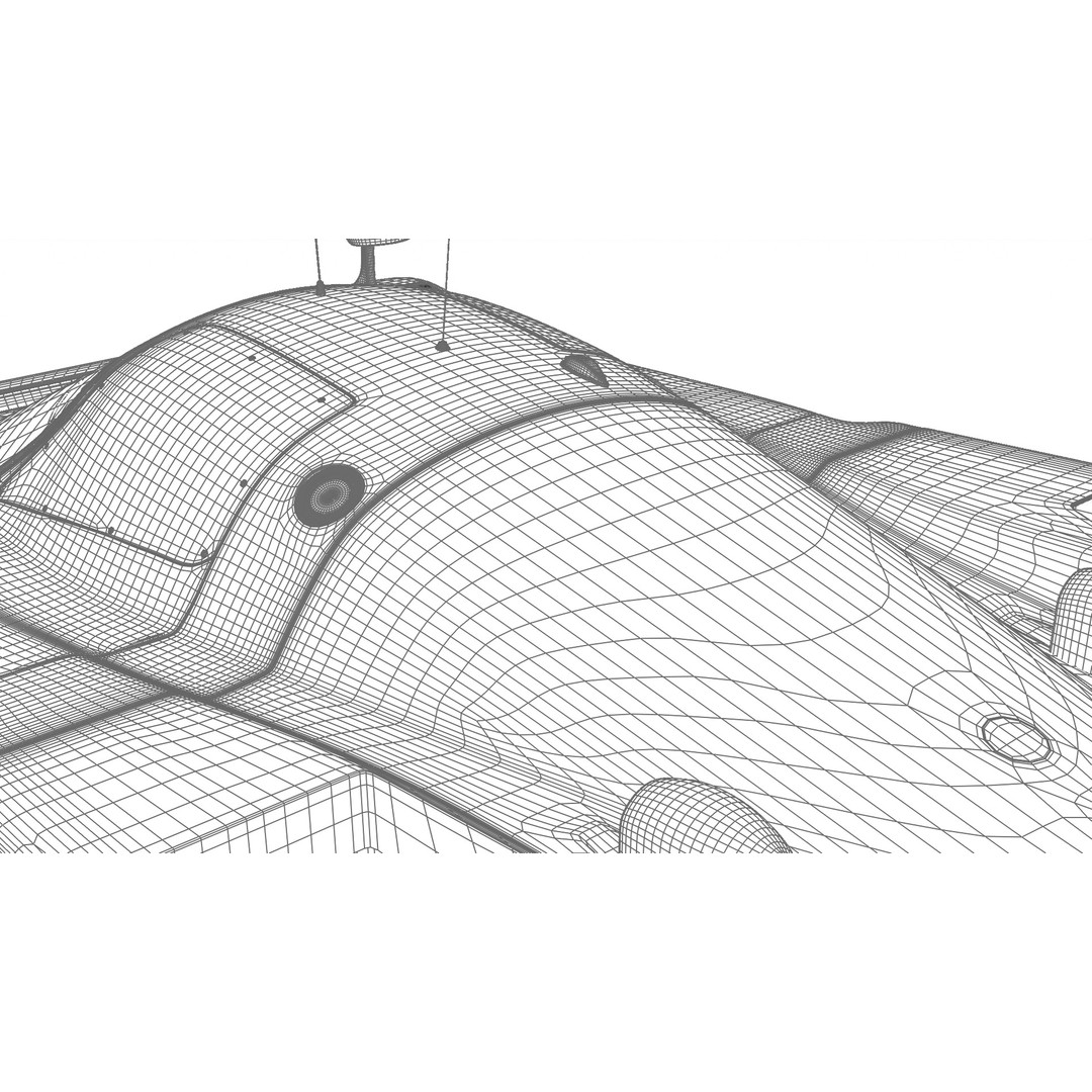 Mazda 787B 3D Model – High Poly Racing Car, Rigged, PBR Textures - View 44