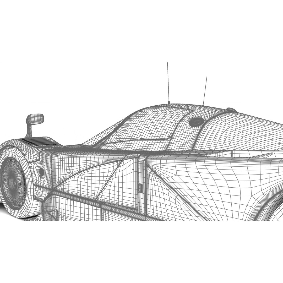 Mazda 787B 3D Model – High Poly Racing Car, Rigged, PBR Textures - View 45