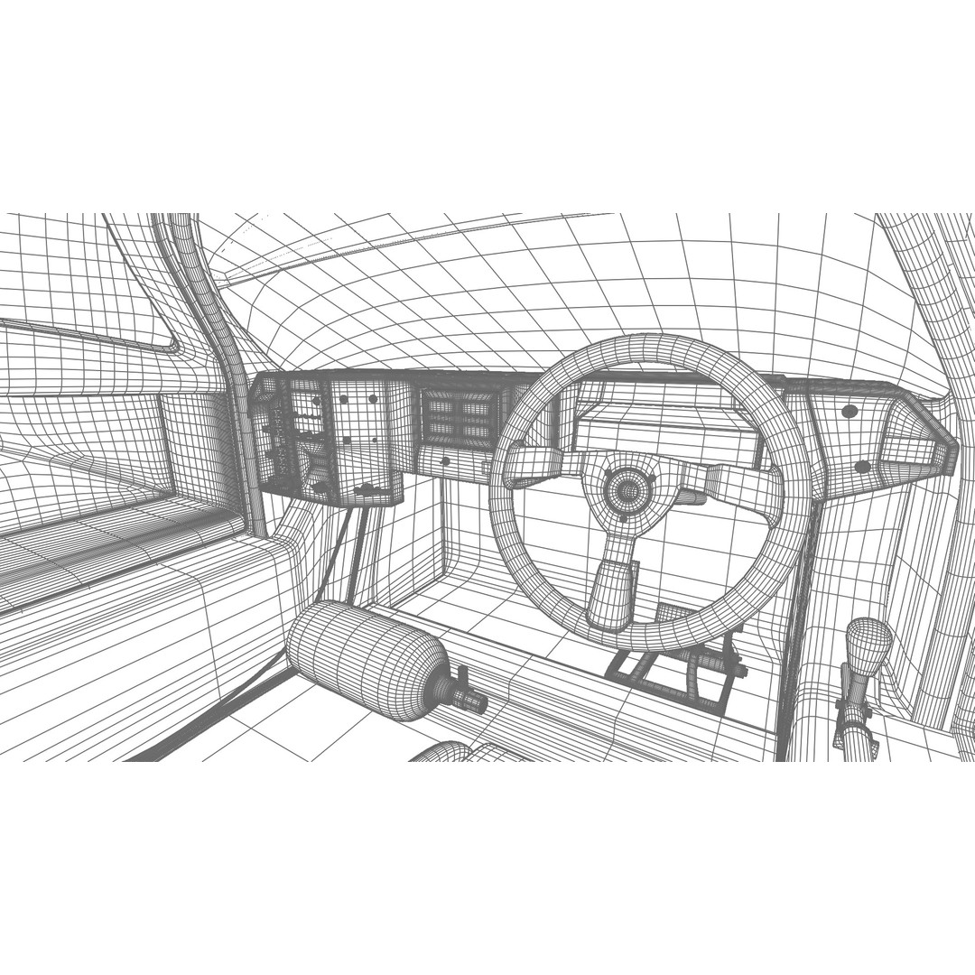 Mazda 787B 3D Model – High Poly Racing Car, Rigged, PBR Textures - View 46