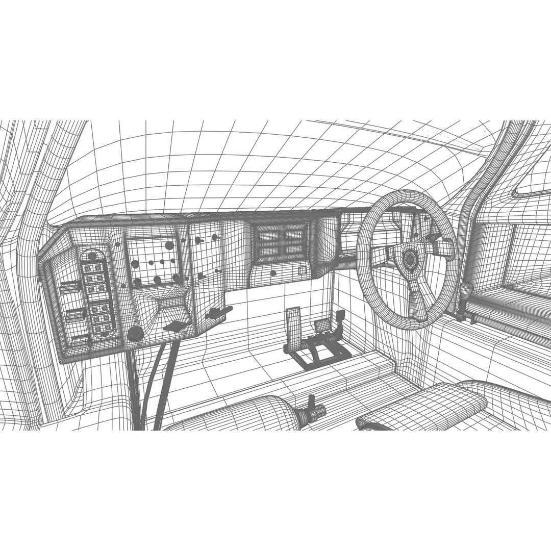 Mazda 787B 3D Model – High Poly Racing Car, Rigged, PBR Textures - View 47