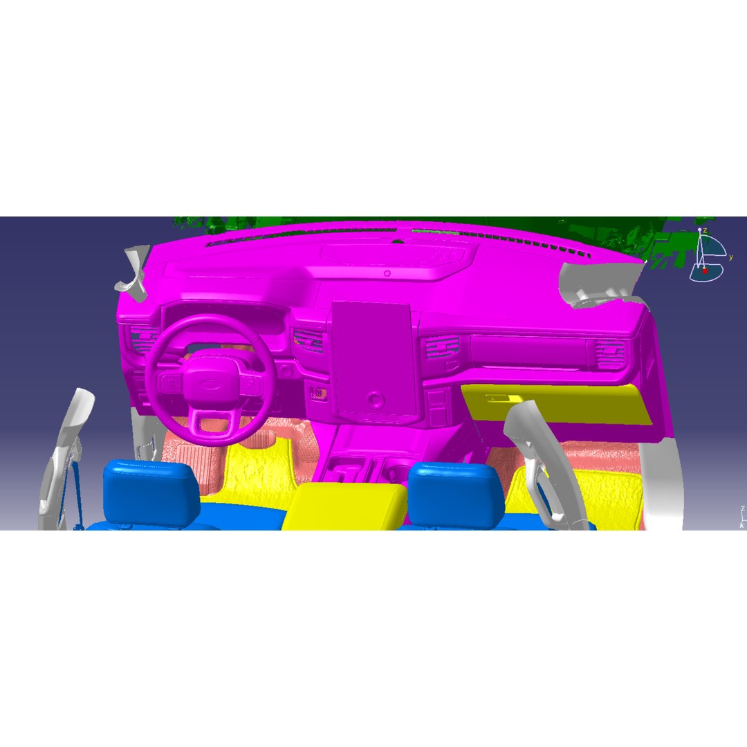 F150 Lightning 2022 3D Model – High Detail Scanned Vehicle, STL - View 11