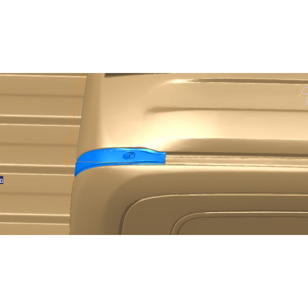 F150 Lightning 2022 3D Model – High Detail Scanned Vehicle, STL - View 17