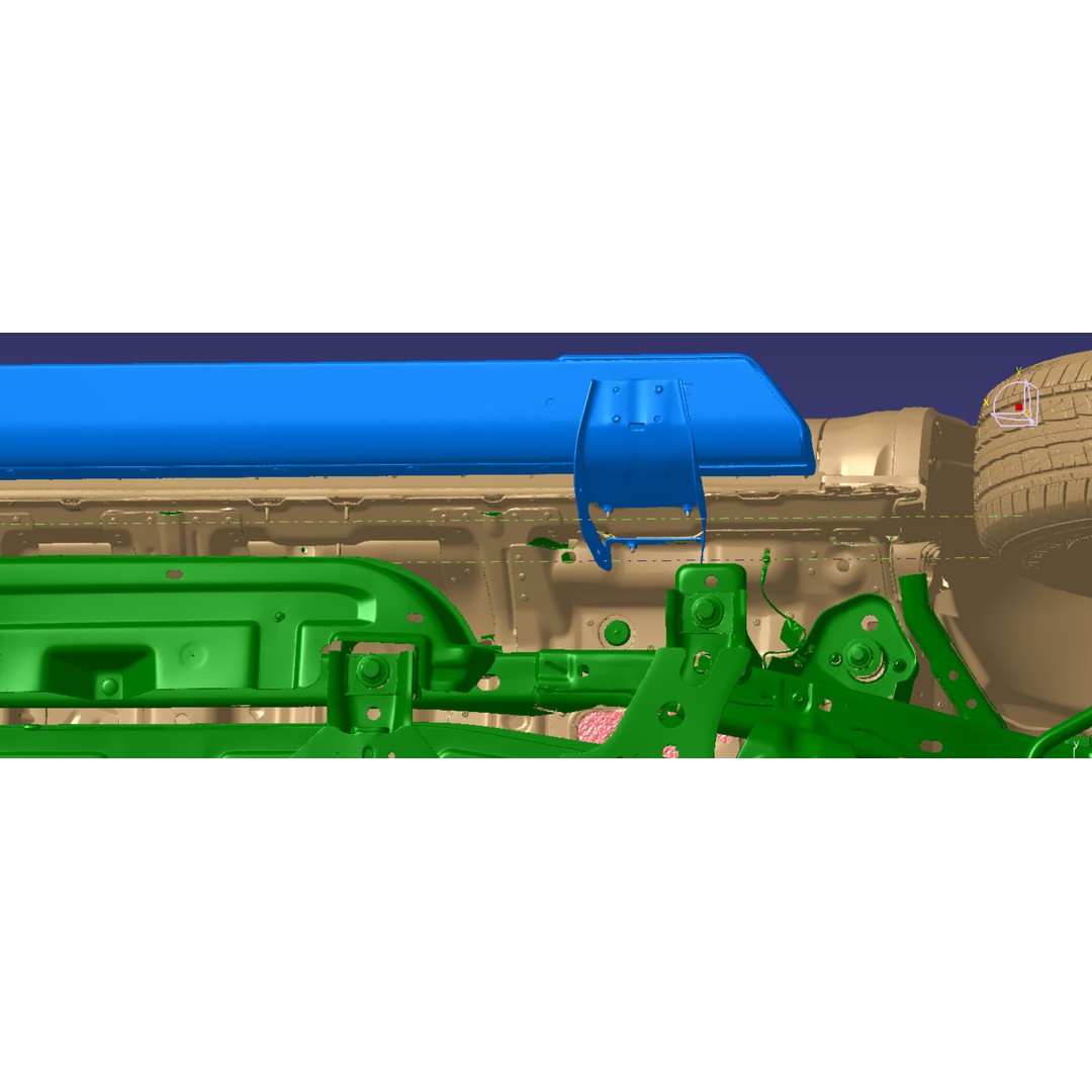 F150 Lightning 2022 3D Model – High Detail Scanned Vehicle, STL - View 19