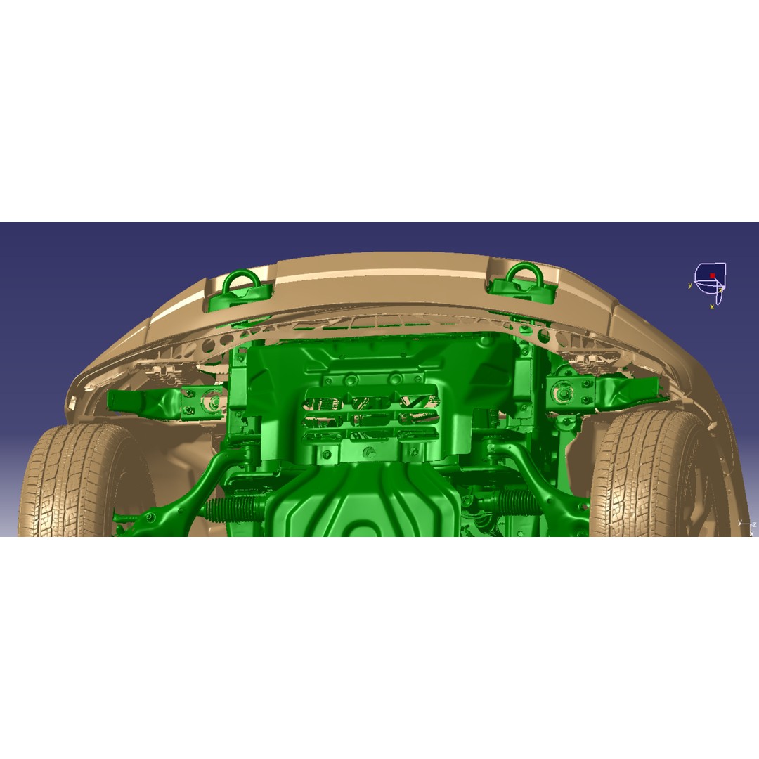 F150 Lightning 2022 3D Model – High Detail Scanned Vehicle, STL - View 21