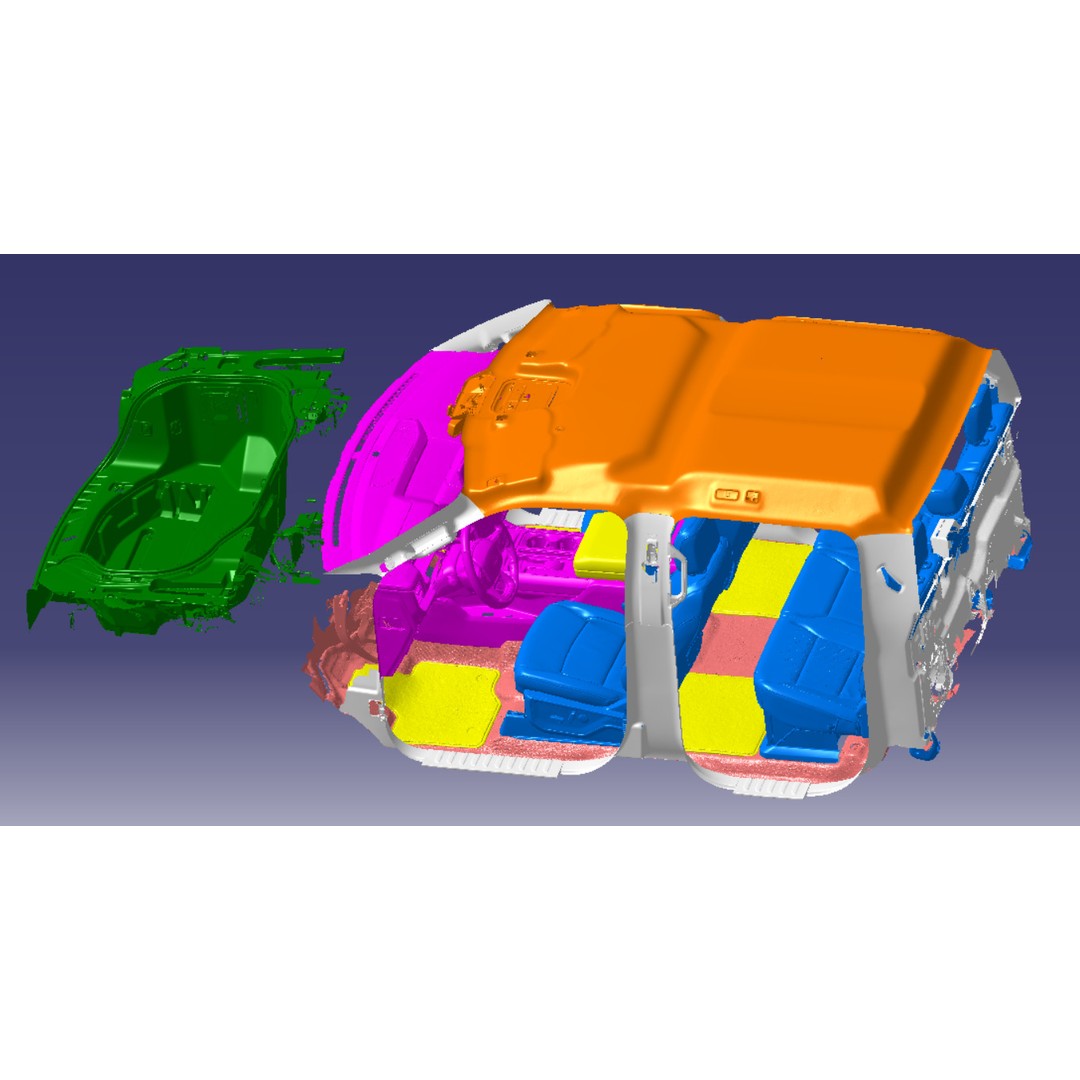 F150 Lightning 2022 3D Model – High Detail Scanned Vehicle, STL - View 8
