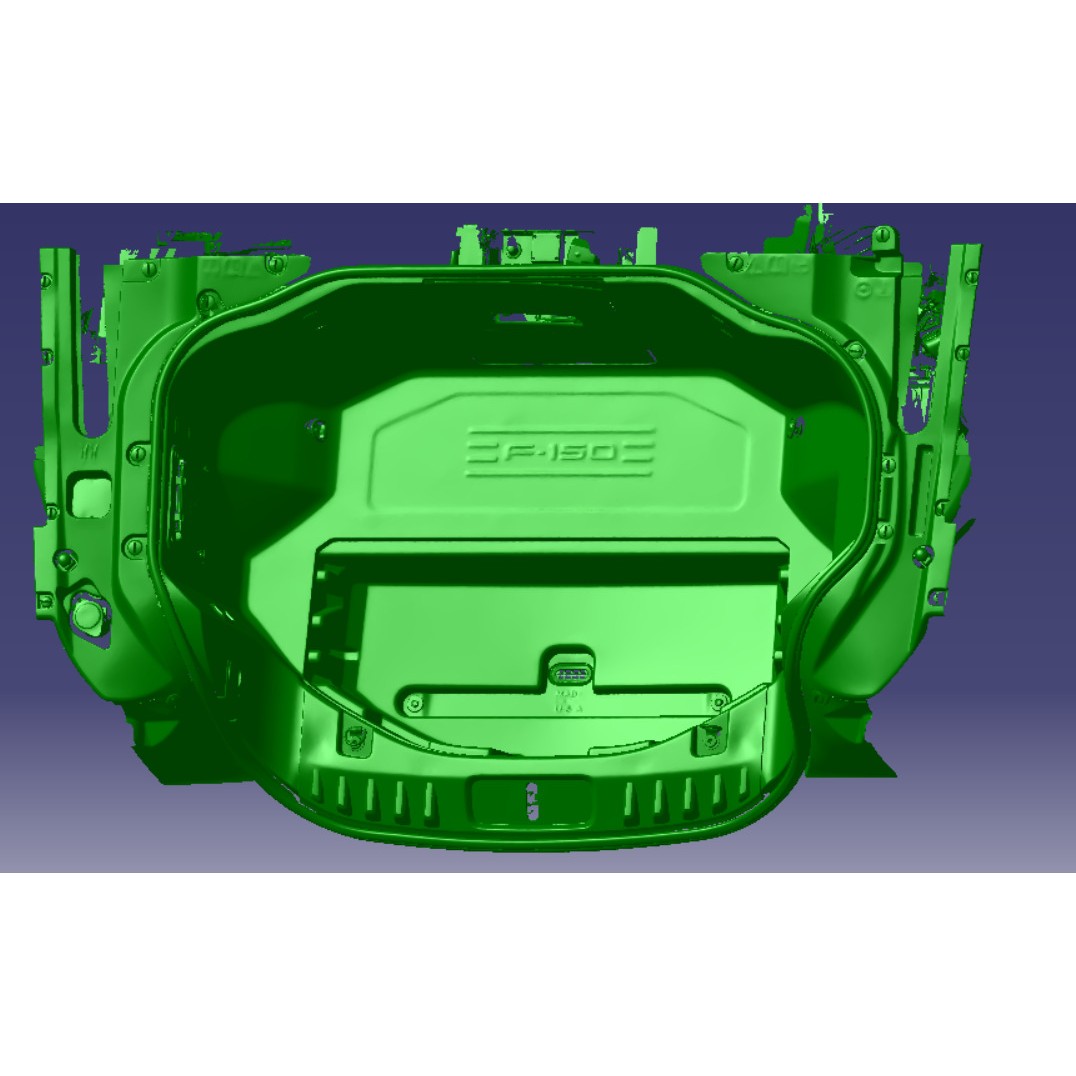 F150 Lightning 2022 3D Model – High Detail Scanned Vehicle, STL - View 9