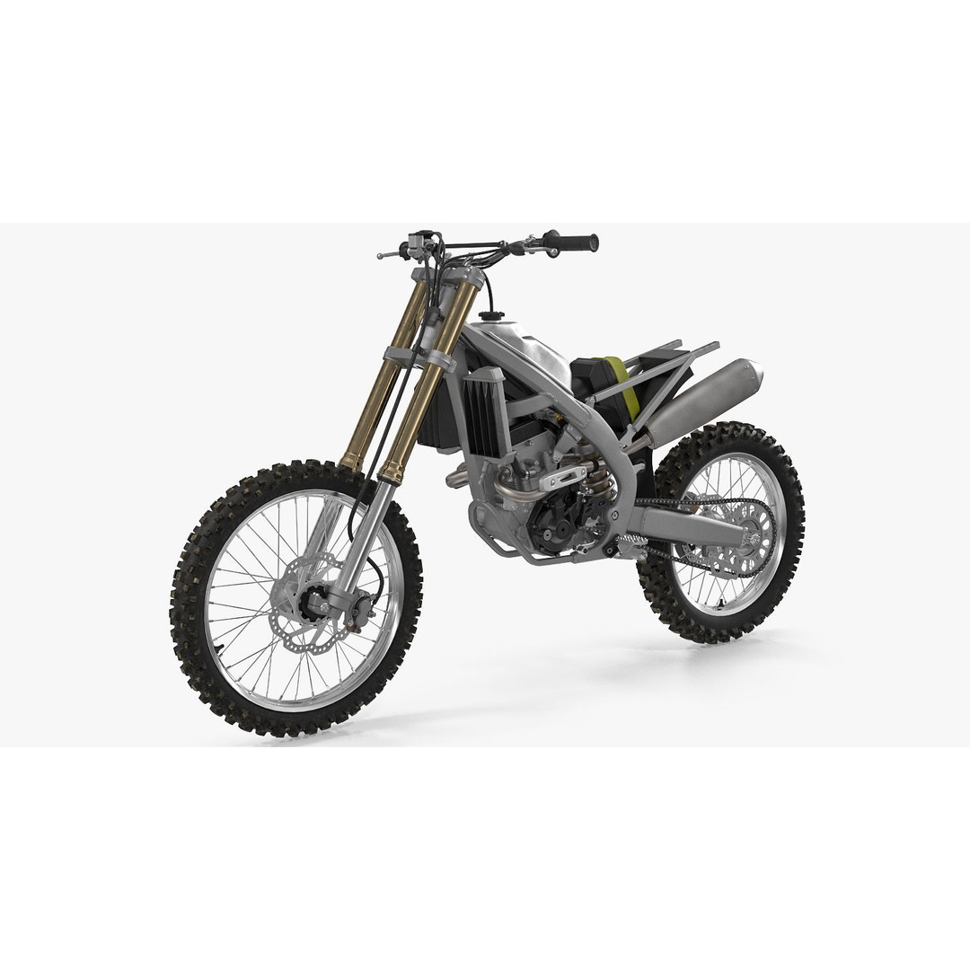 Honda CRF250R 2018 3D Model – High Poly Motorcycle, Game Ready, FBX - View 10