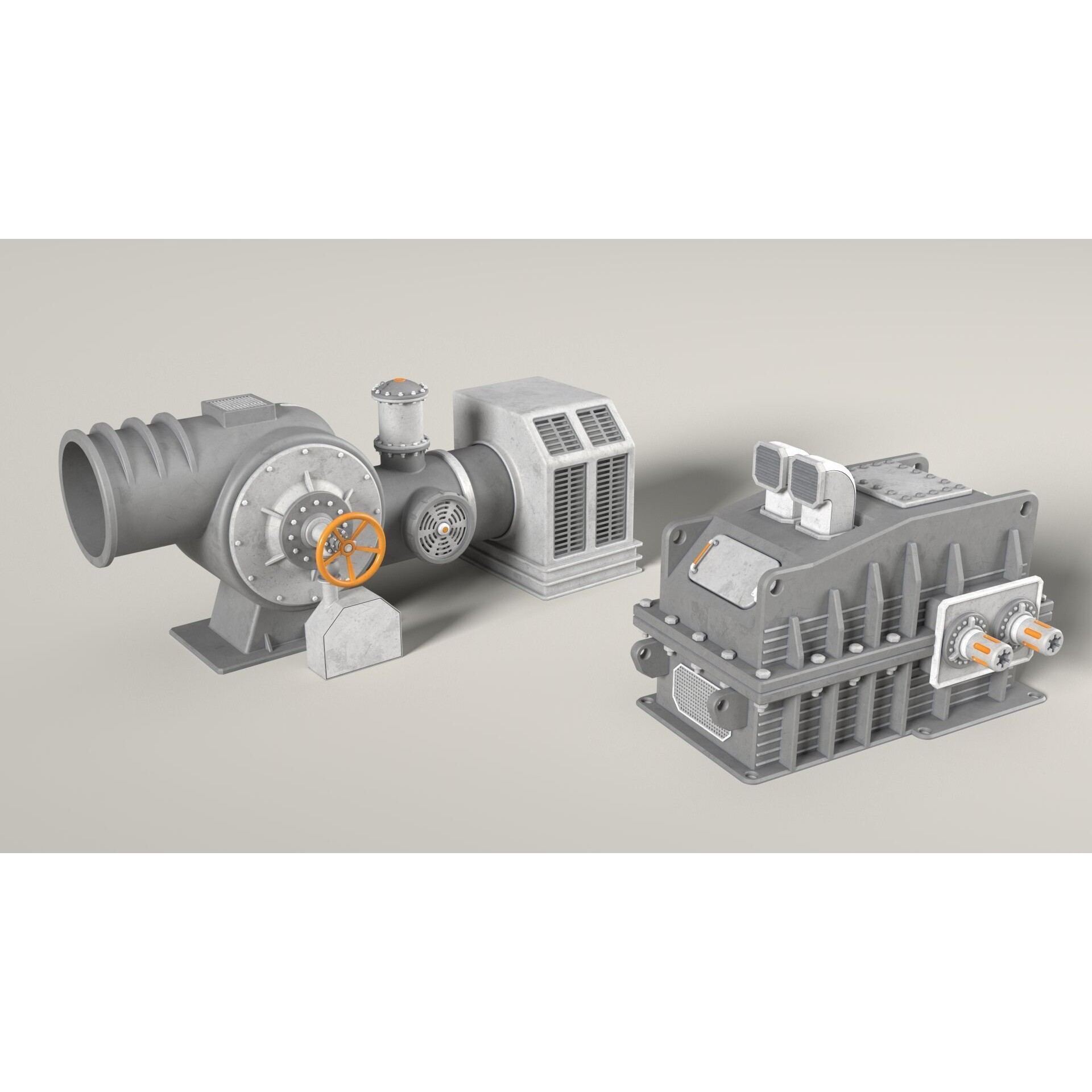 Industrial Units Collection 2 - Game-Ready 3D Model - View 12