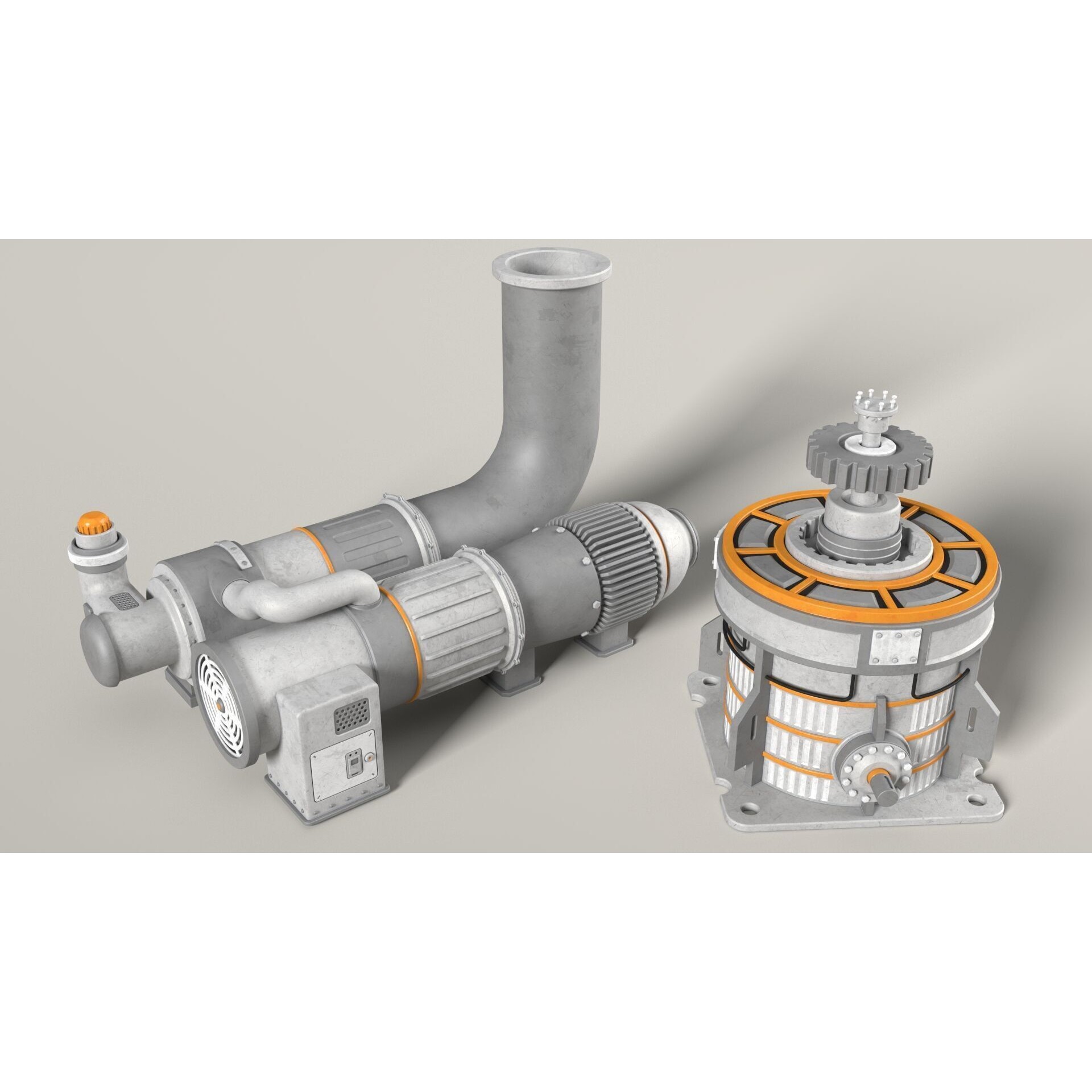 Industrial Units Collection 2 - Game-Ready 3D Model - View 13
