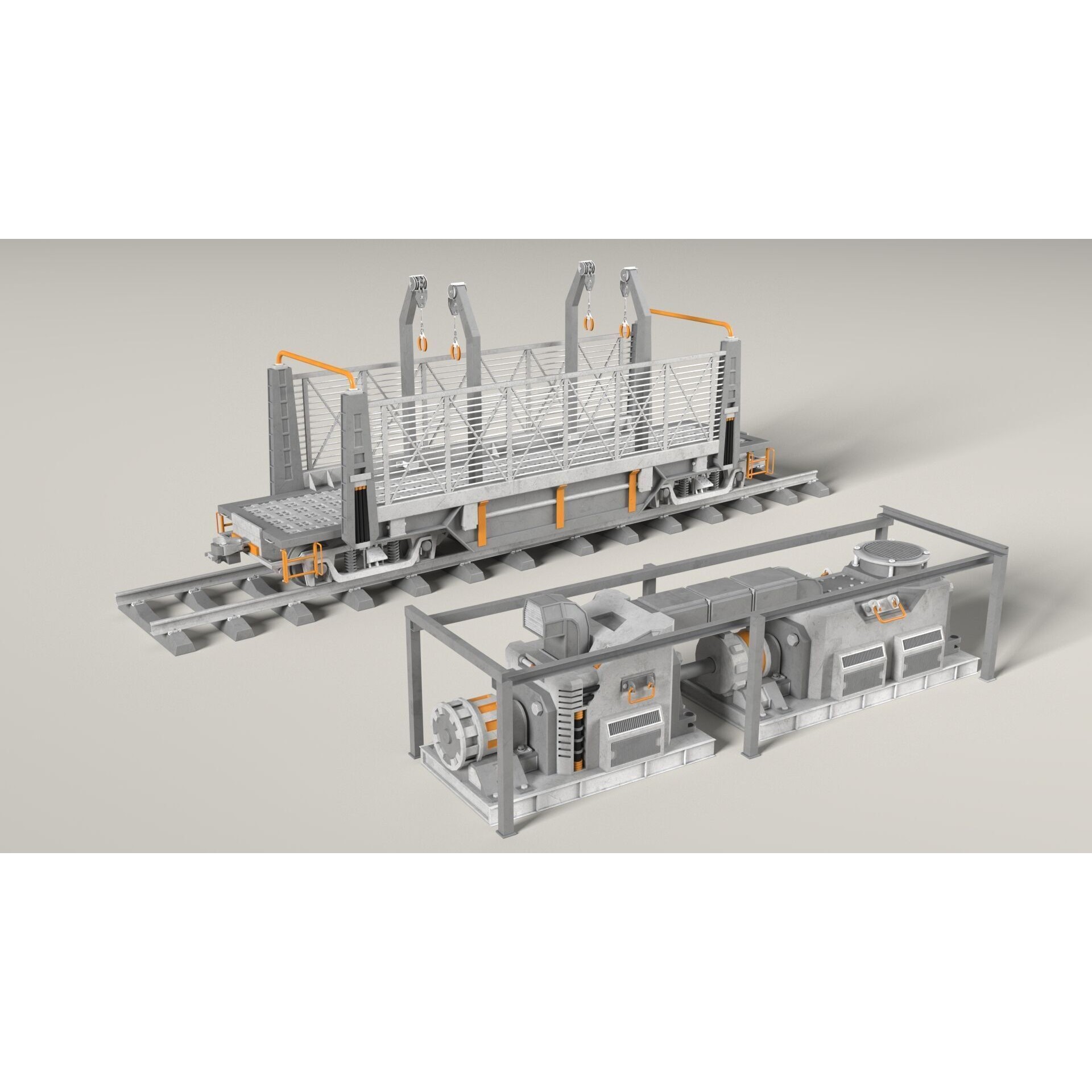 Industrial Units Collection 2 - Game-Ready 3D Model - View 17