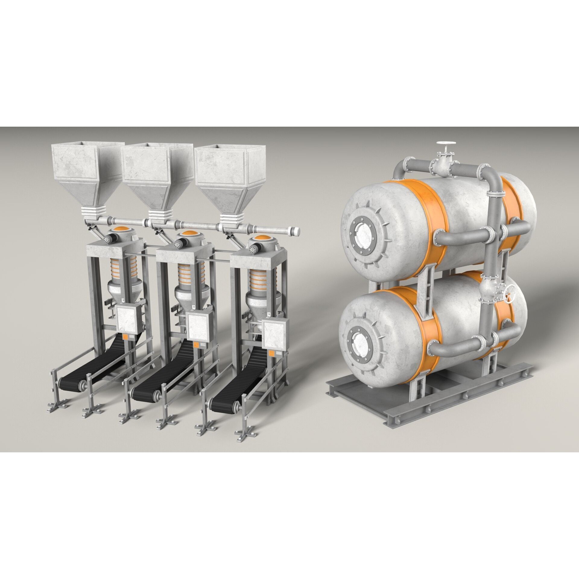 Industrial Units Collection 2 - Game-Ready 3D Model - View 18