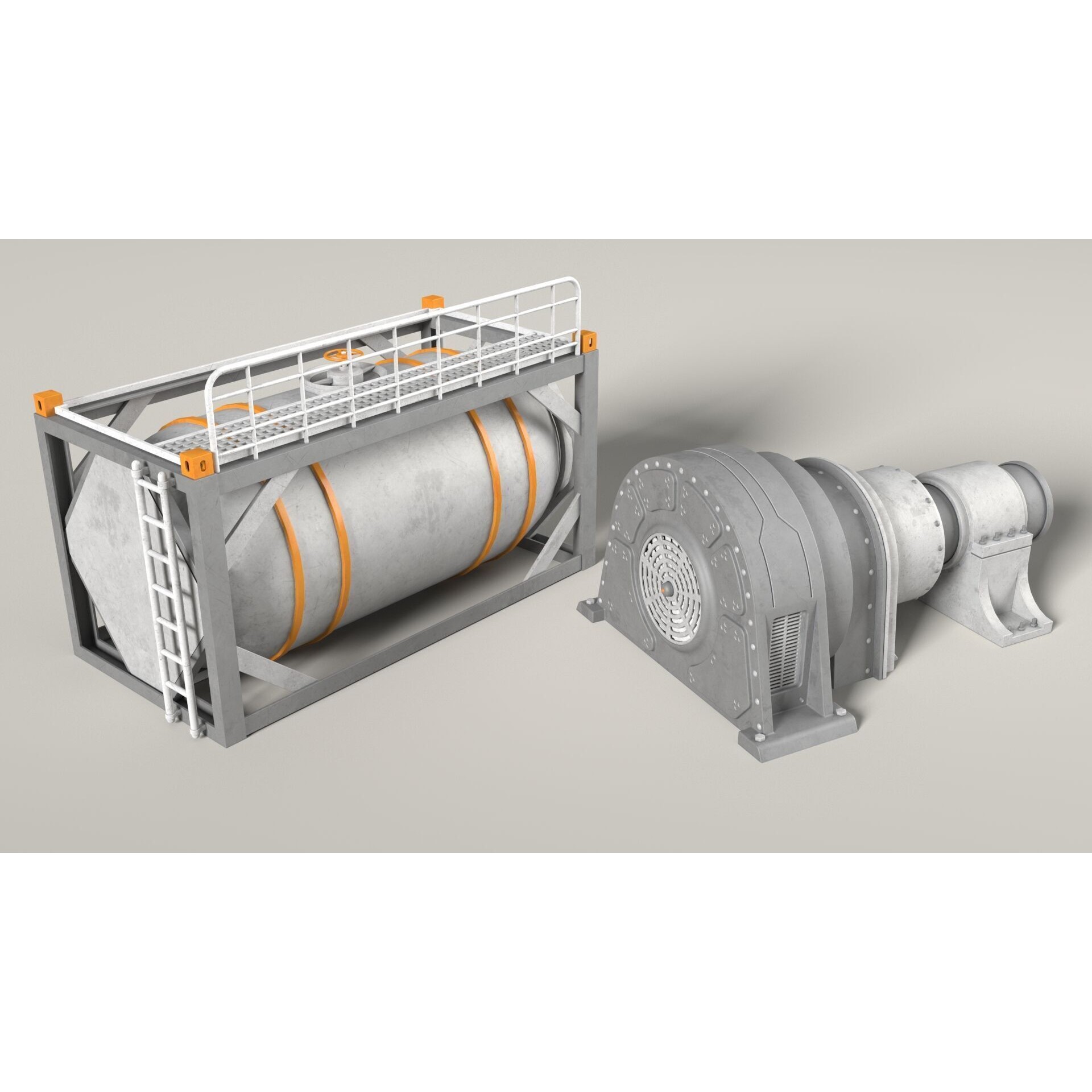 Industrial Units Collection 2 - Game-Ready 3D Model - View 19