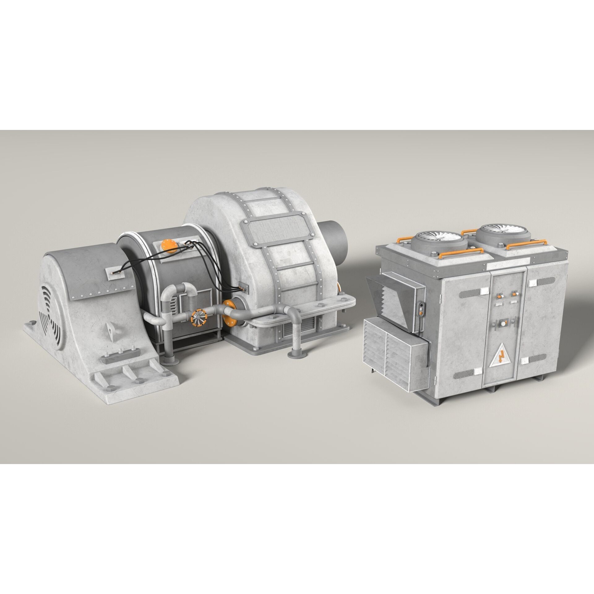 Industrial Units Collection 2 - Game-Ready 3D Model - View 8