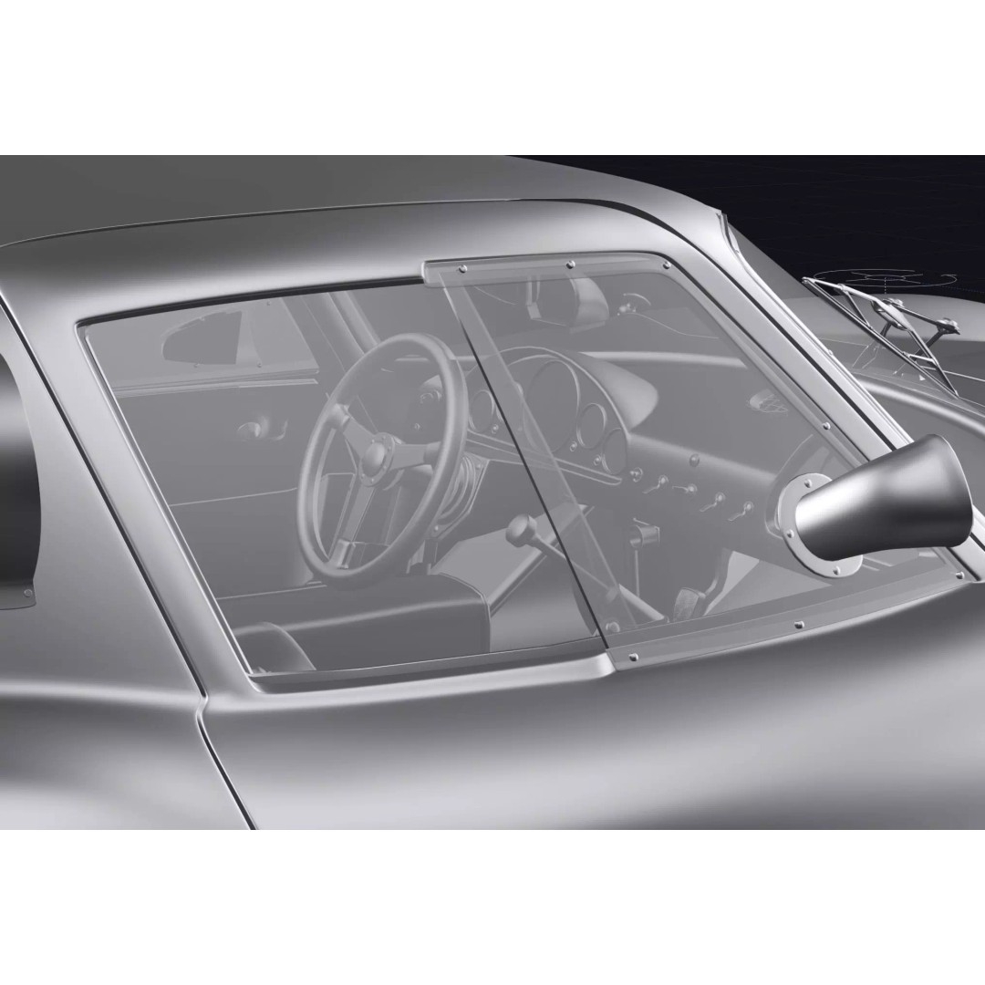 Alfa Romeo Giulia TZ2 3D Model – Classic Racing Car, Blender, FBX - View 15