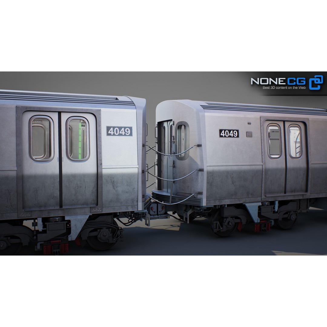 New York City R211 Subway Trains 3D Model – Realistic Environment, FBX, OBJ - View 20