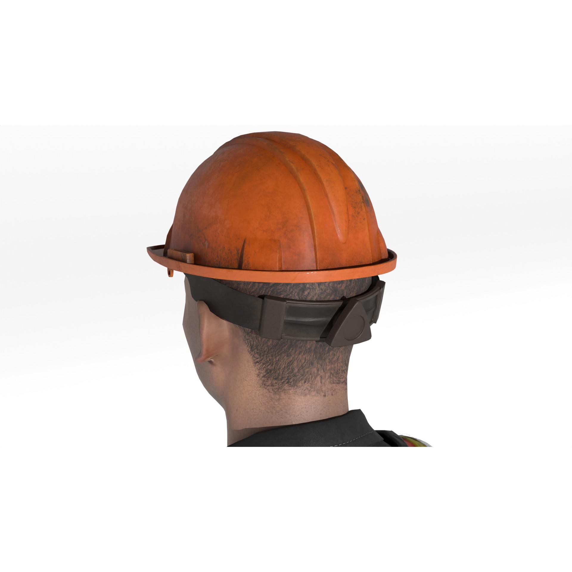 Construction Worker - Game-Ready 3D Model - View 14
