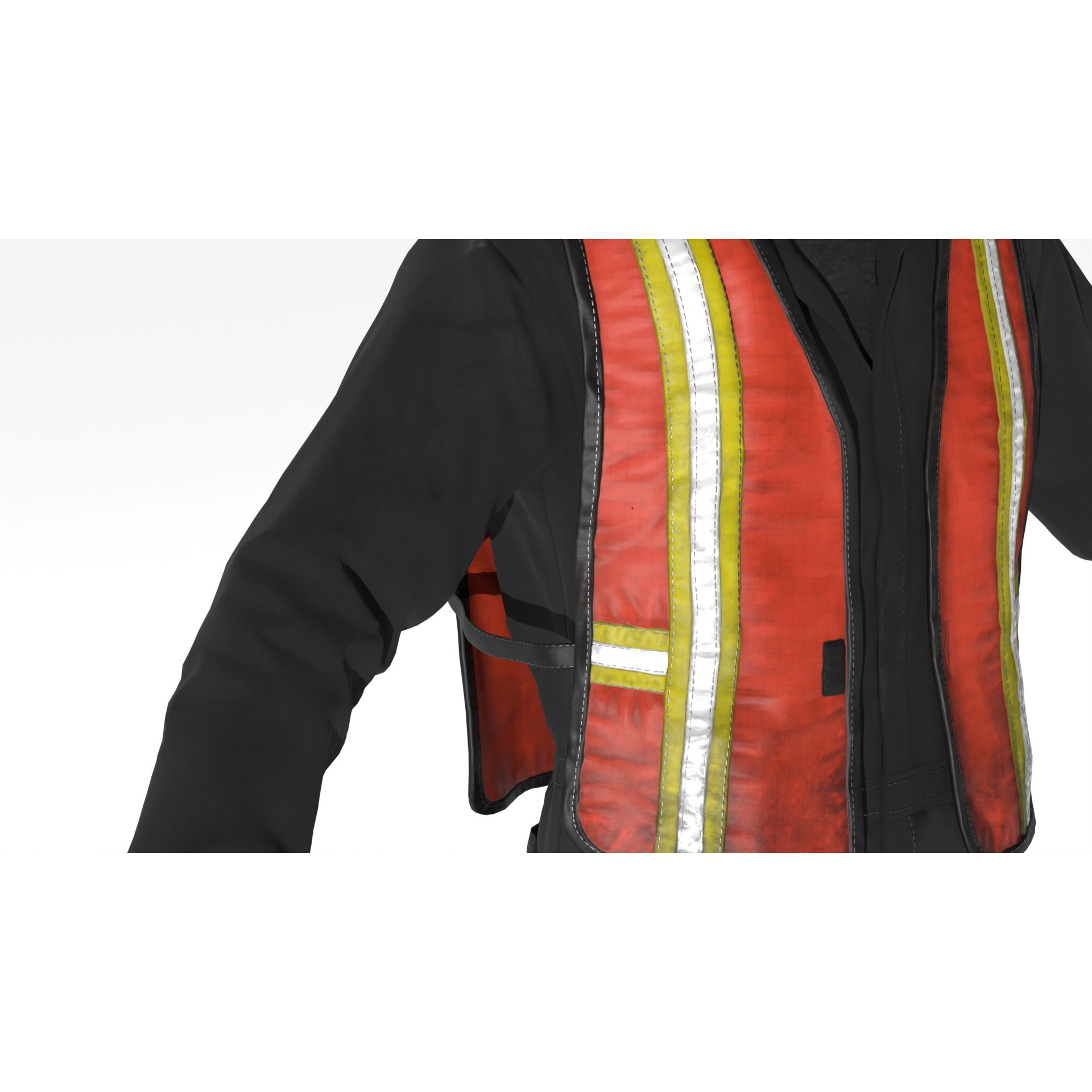 Construction Worker - Game-Ready 3D Model - View 15
