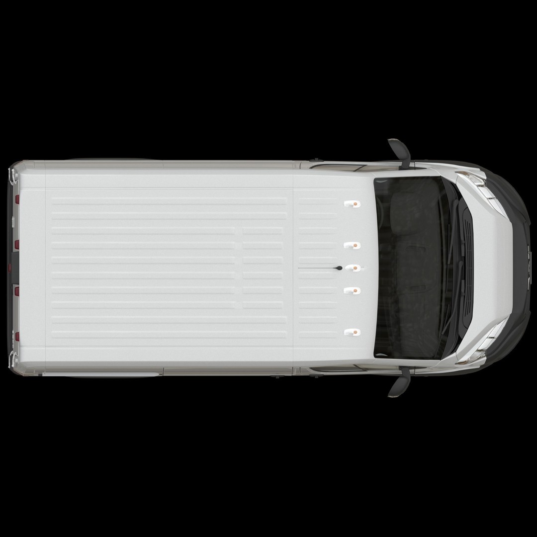 2024 Ram ProMaster Low Roof 3D Model – Detailed Cargo Van, FBX, OBJ - View 13