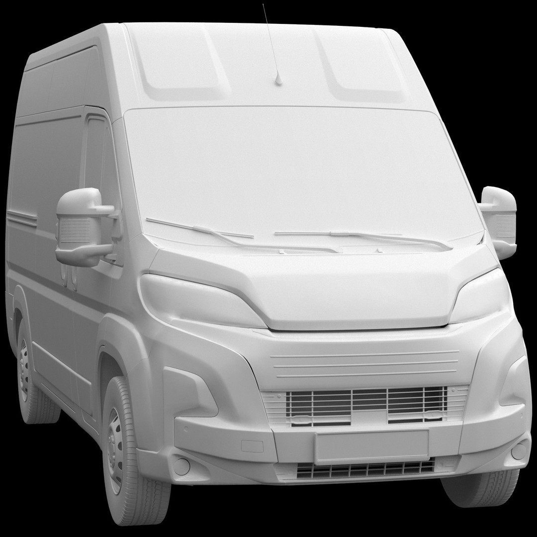 L2H2 Global Commercial Van 3D Model – High Poly, FBX, Game-Ready - View 15