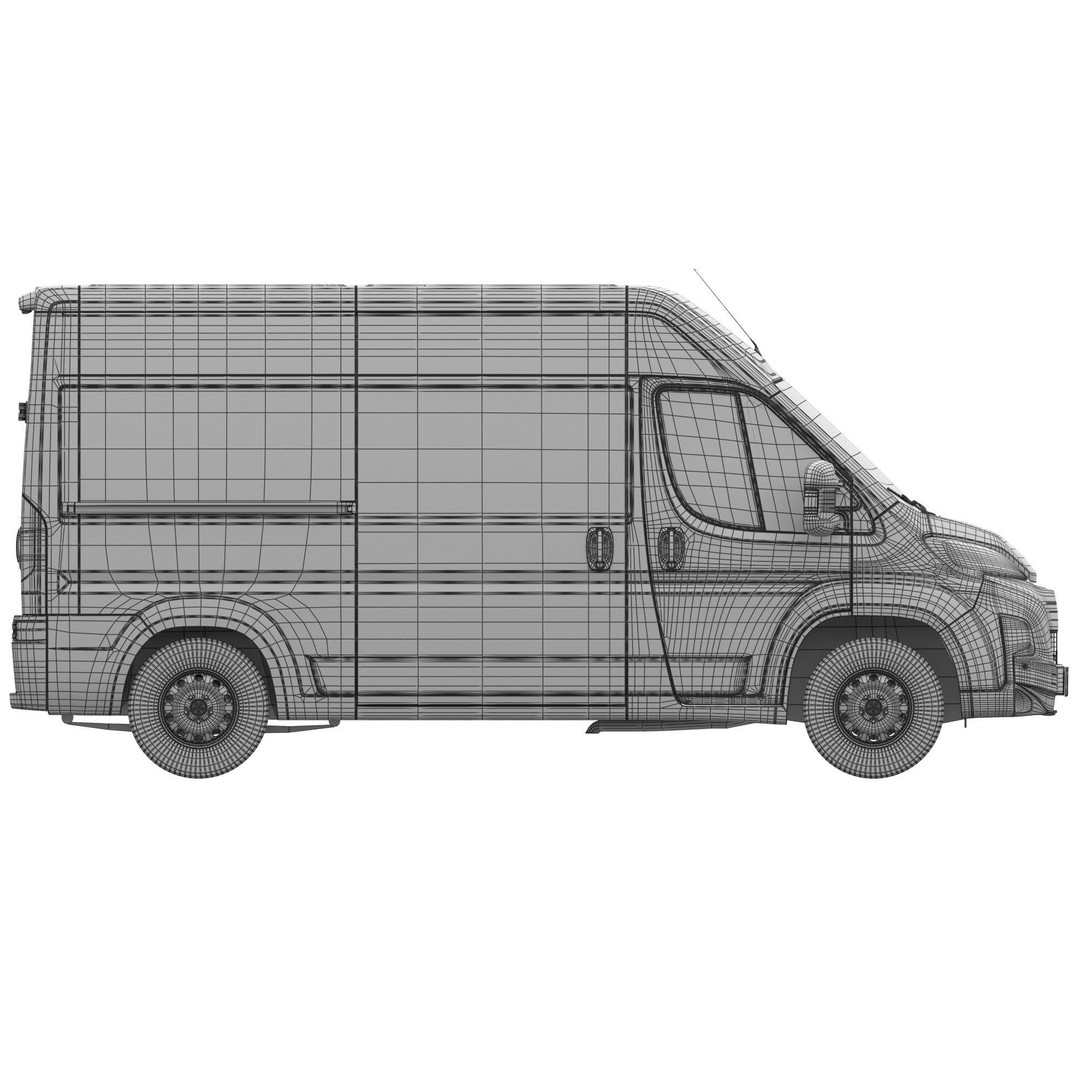 L2H2 Global Commercial Van 3D Model – High Poly, FBX, Game-Ready - View 21