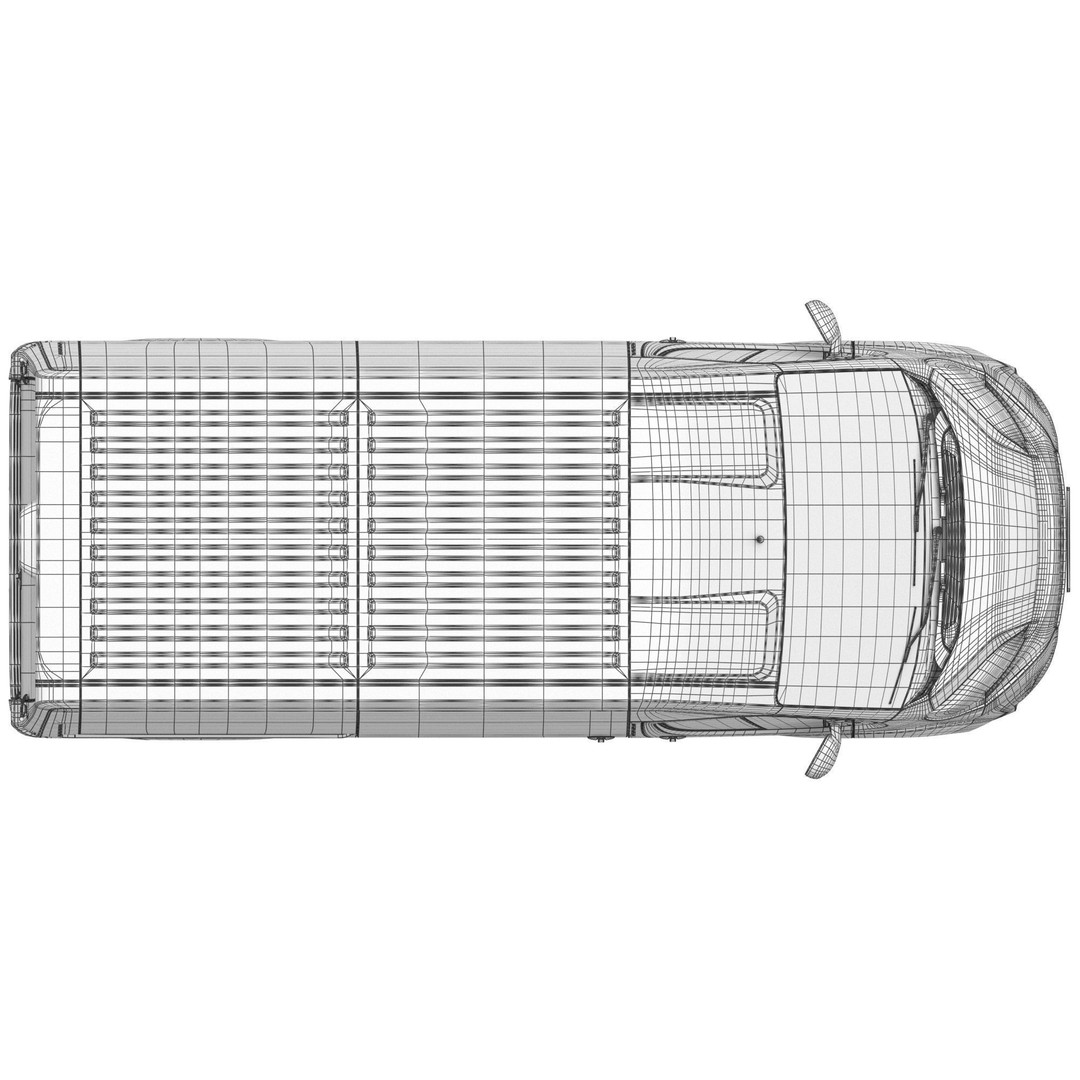 L2H2 Global Commercial Van 3D Model – High Poly, FBX, Game-Ready - View 23