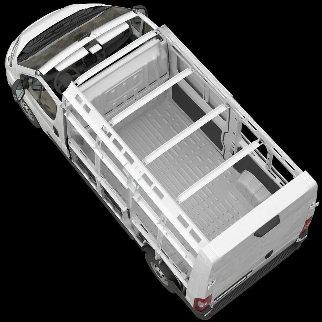 L2H2 Global Commercial Van 3D Model – High Poly, FBX, Game-Ready - View 24