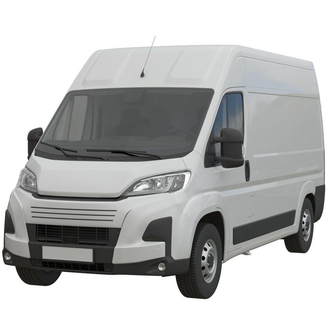 L2H2 Global Commercial Van 3D Model – High Poly, FBX, Game-Ready - View 4