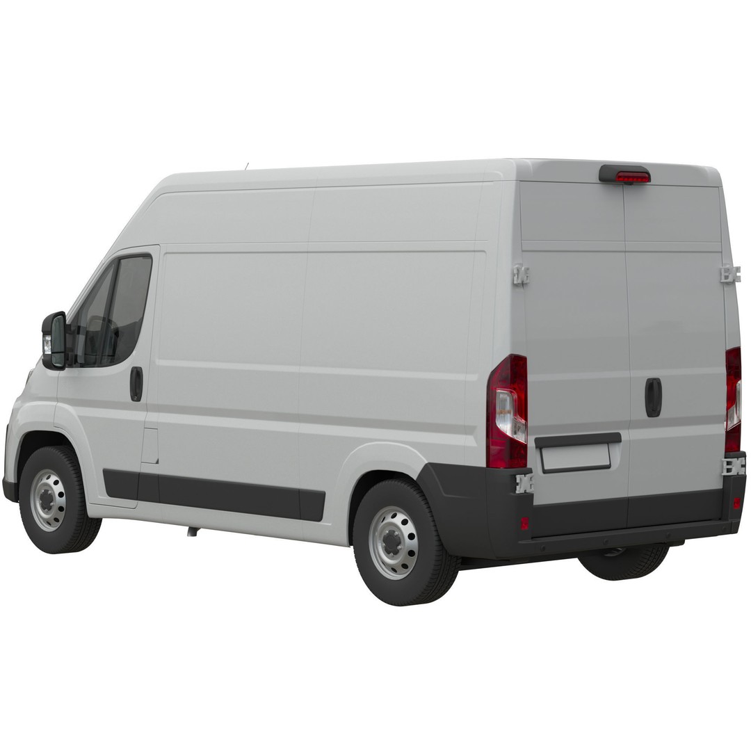 L2H2 Global Commercial Van 3D Model – High Poly, FBX, Game-Ready - View 5