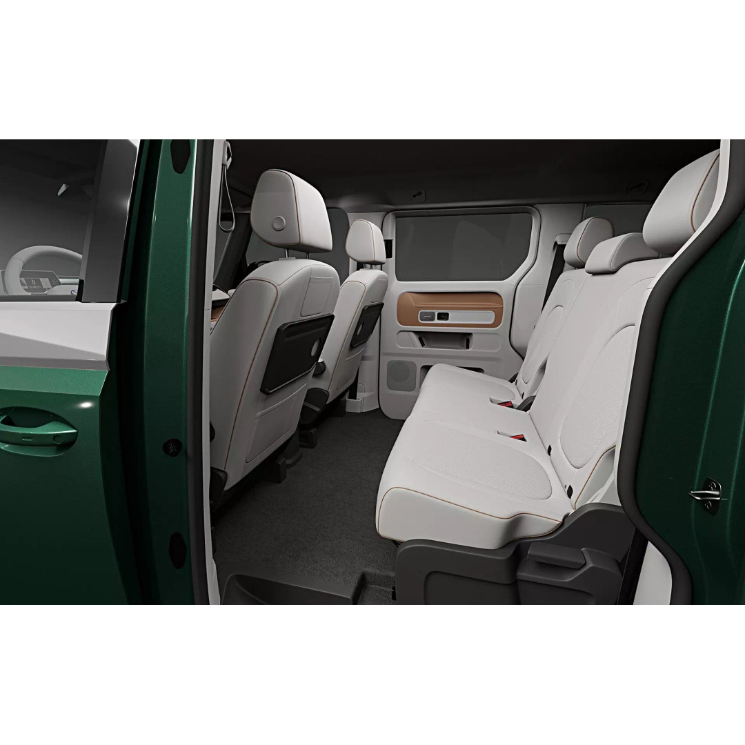 2025 Volkswagen ID Buzz SWB Green 3D Model – Photorealistic Vehicle Asset, FBX, OBJ - View 24