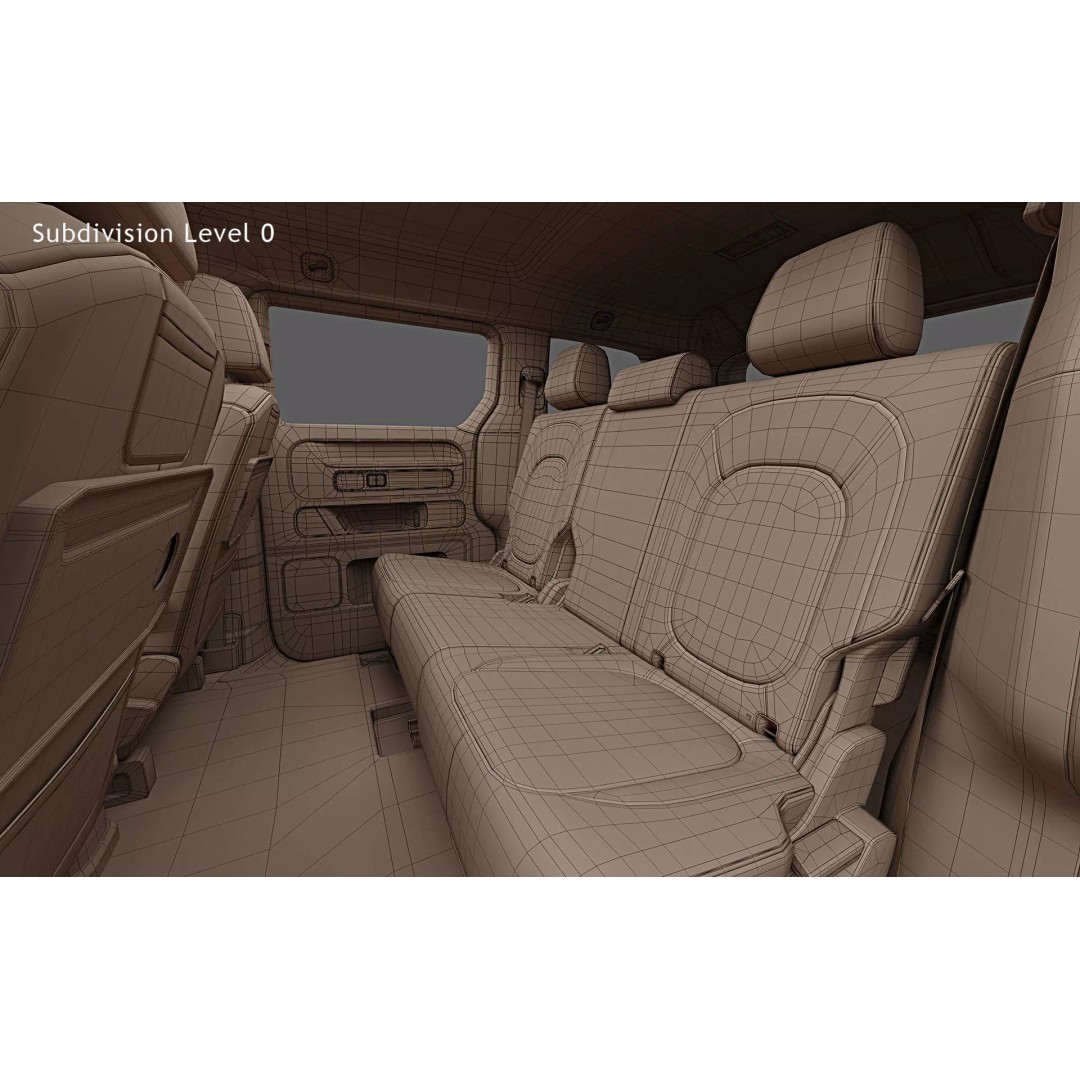 2025 Volkswagen ID Buzz SWB Green 3D Model – Photorealistic Vehicle Asset, FBX, OBJ - View 35