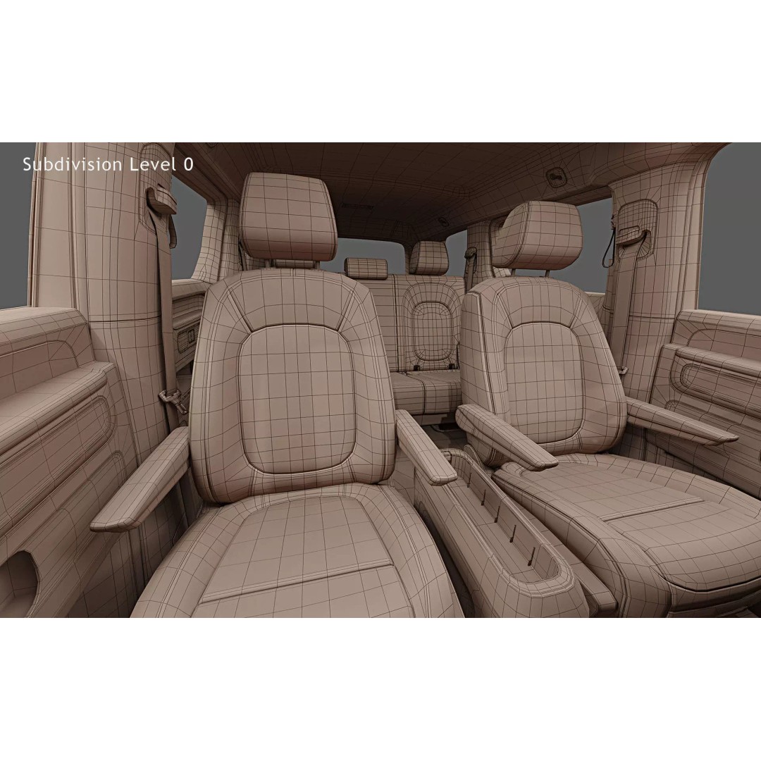2025 Volkswagen ID Buzz SWB Green 3D Model – Photorealistic Vehicle Asset, FBX, OBJ - View 36