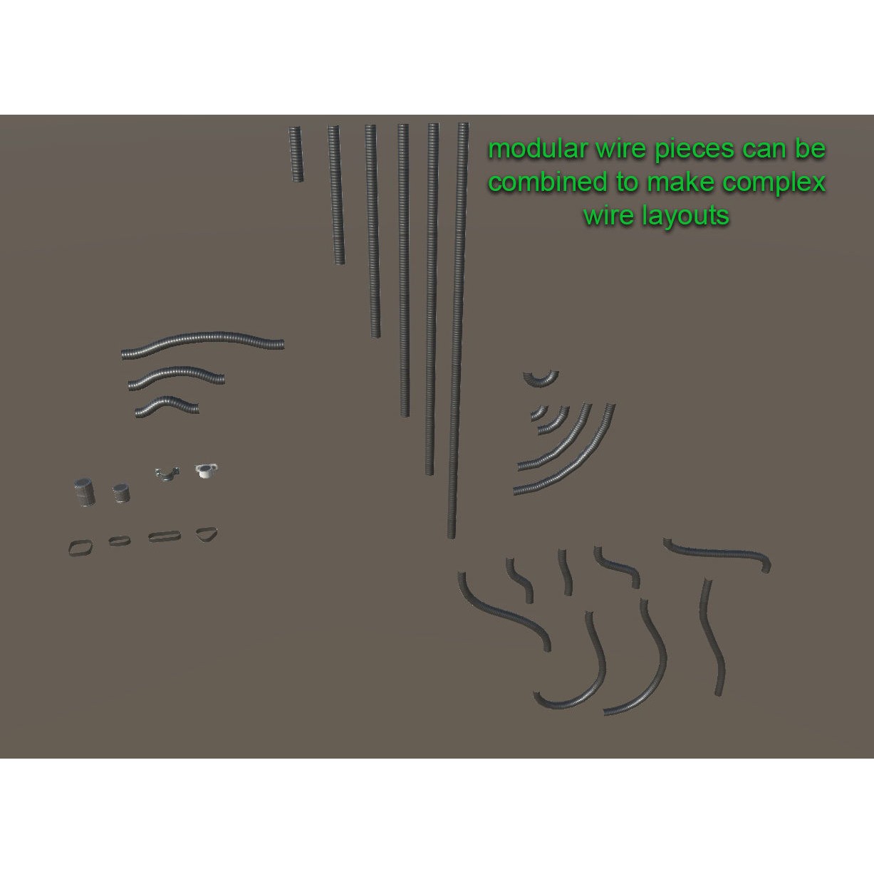 Fuse Boxes with Modular Wiring - Low-Poly Game-Ready 3D Model