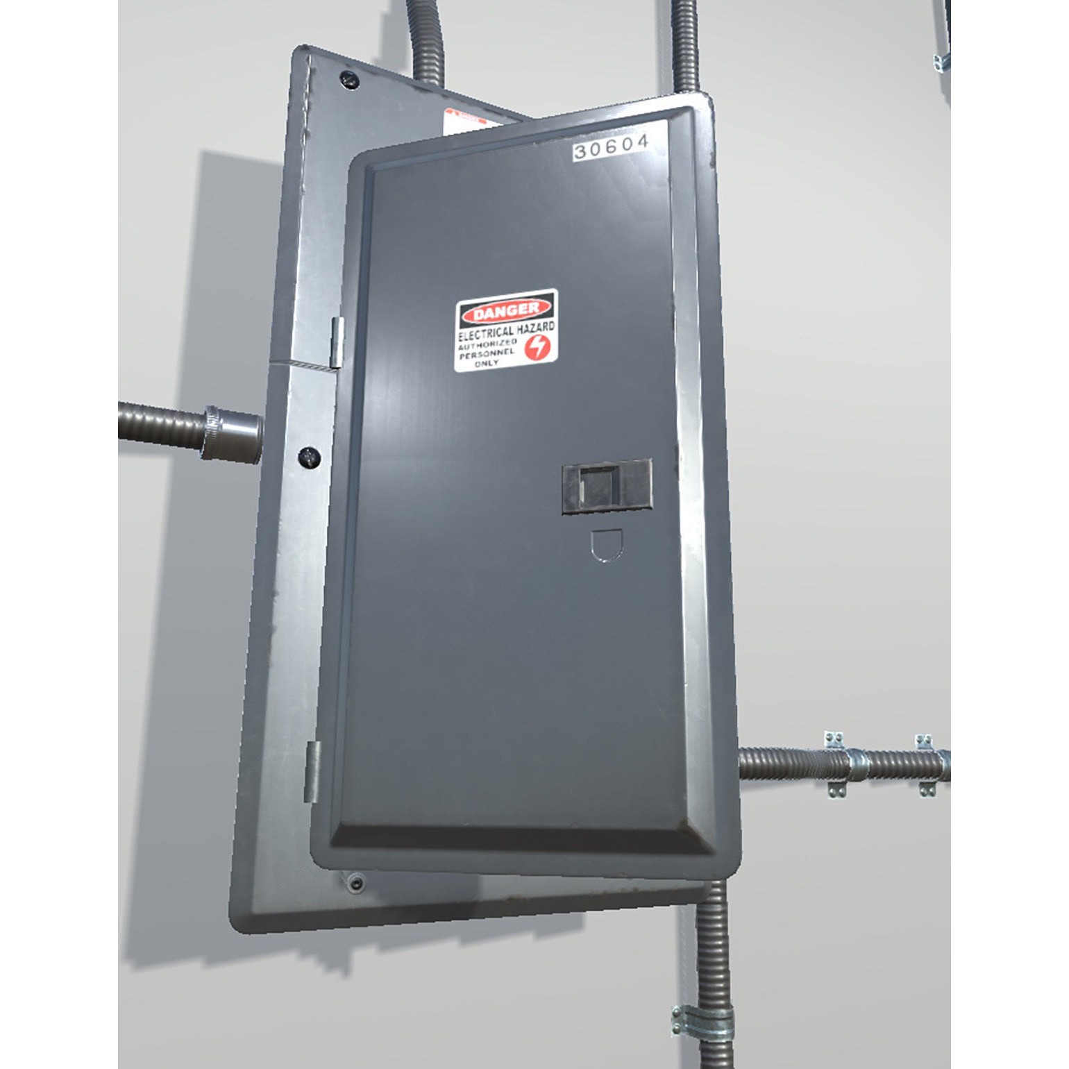 Fuse Boxes with Modular Wiring - Low-Poly Game-Ready 3D Model - View 6