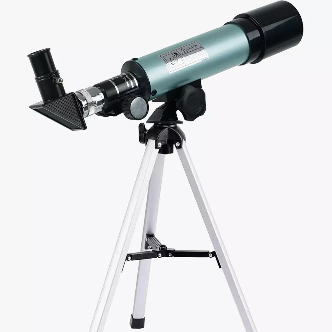 Astronomical Telescope 3D Model – Low Poly Game Asset, FBX & OBJ - View 2