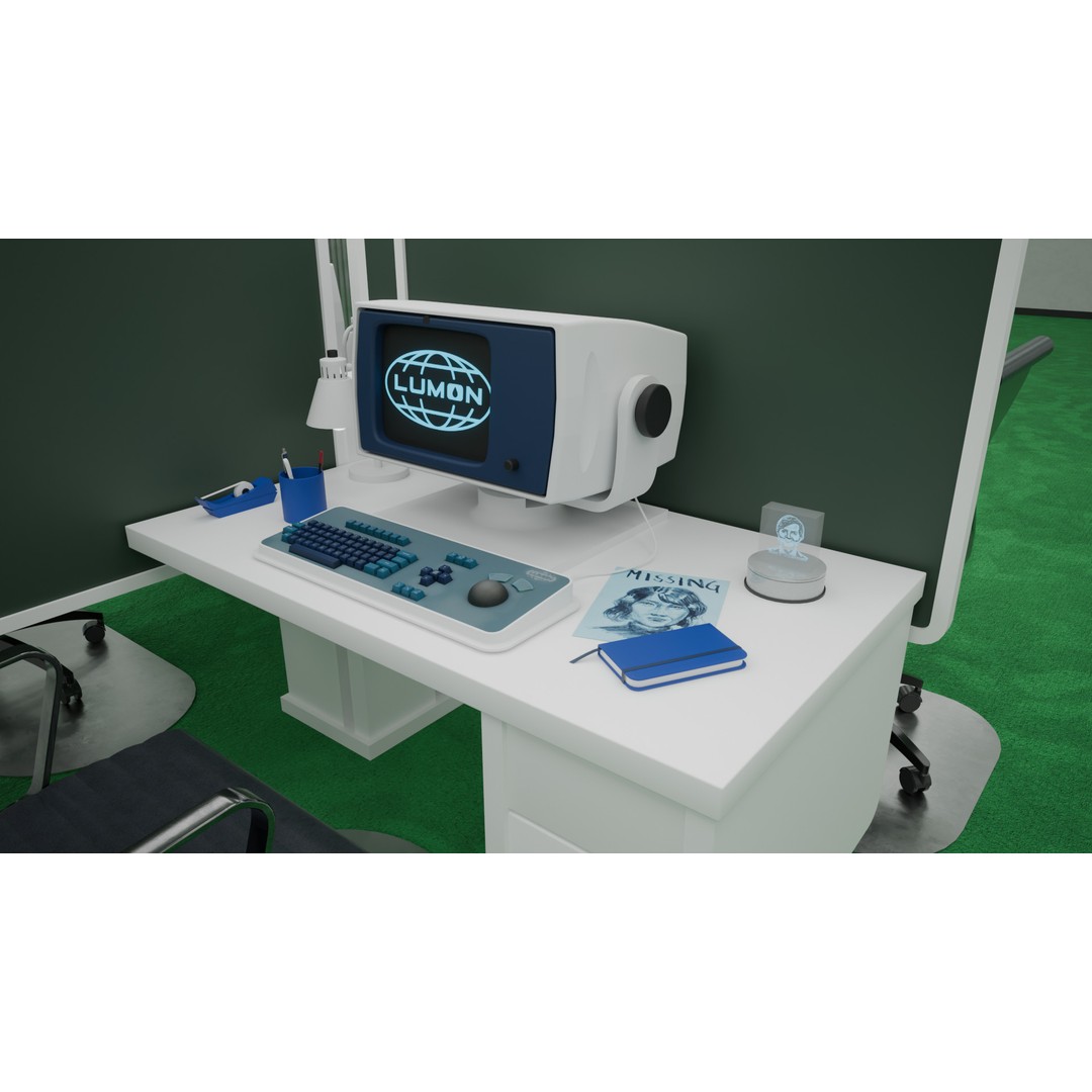 Severance Office 3D Model – High-Quality Architectural Asset, FBX, OBJ - View 13